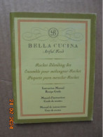 Bella Cucina Artful Food: Rocket Blending Set Instruction Manual, Recipe Guide - Noord-Amerikaans