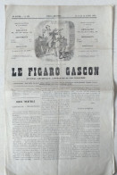 Journal LE FIGARO GASCON De Avril 1866 - BARBIER COIFFEUR - Non Classés