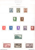 1939-40 ALBANIA , Occupazione Italiana, N° 16/29 Serie Ordinaria , MLH*/MNH** - Altri & Non Classificati