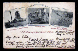 1 P. Bild Ganzsache 1902 - Diamanten Minen In Kimberley - Gebraucht - Kap Der Guten Hoffnung (1853-1904)