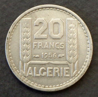 ALGERIA - 20 Francs 1956 - KM# 91 * Ref. 0166 - Algerien