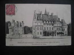 Missillac(Loire-Inferieure)-Chateau De La Bretesche Vue D'ensemble Sur L'etang 1904 - Missillac