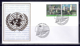 UNO Wien 2011 - UN-Gebäude,  FDC Mit Nr. 689 - 690 - FDC