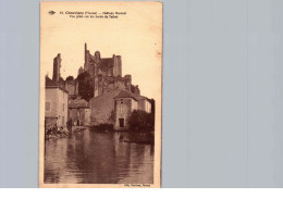 Delcampe - Chauvigny, Chateau Baronal, Vue Prise Sur Les Bords Du Talbat - Chauvigny