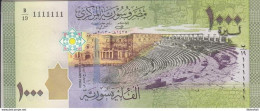 SYRIA 1000 LIRA POUNDS 2013 P-116 SOLID SERIAL NUMBER 1111111 Unc - Syria