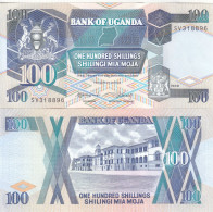 UGANDA 100 Shilings 1988 P31 Unc - Uganda
