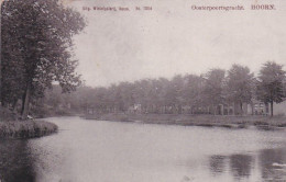 477025Hoorn, Oosterpoortsgracht. – 1908. (zie Hoeken) - Hoorn