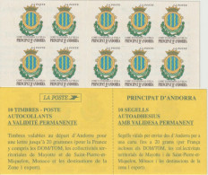 Andorre Français 2000 Carnet Blason 10 ** MNH - Booklets