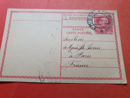 Autriche - Entier Postal De Pribor Pour Paris En 1912 - Réf 3335 - Cartes Postales