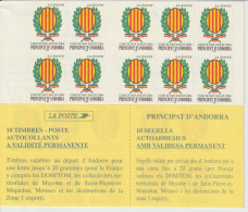 Andorre Français 2001 Carnet Blason 11 ** MNH - Booklets