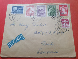 Danemark - Enveloppe De Copenhague Pour Le Cameroun En 1960 - Réf 3338 - Brieven En Documenten