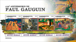 Guinea Bissau 2023 Art Paintings 175 Years Since The Birth Of Paul Gauguin S202401 - Guinea-Bissau