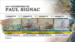 Guinea Bissau 2023 Art Paintings 160th Anniversary Of Paul Signac S202401 - Guinea-Bissau