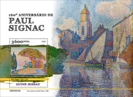 Guinea Bissau 2023 Art Paintings 160th Anniversary Of Paul Signac S202401 - Guinea-Bissau