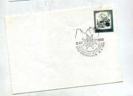 Lettre Cachet Mayrhofen Expo Theme Edelweiss - Cartas & Documentos