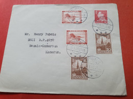 Danemark - Enveloppe De Nykobing Pour Le Cameroun En 1961 - Réf 3342 - Briefe U. Dokumente