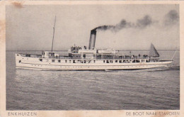 4770a5Enkhuizen, De Boot Naar Stavoren. - Enkhuizen