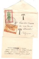 Belgisch Congo Belge TP 240-288 S/L. Format C.V. + Contenu Obl. Léopoldville 1948  T Pour Taxe > Stavelot Non Taxée - Briefe U. Dokumente