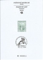 Blackprint PTM 14 Czech Republic Post Museum Anniversary 1999 St Wenceslas - Gravures