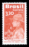 Brazil 1960 Airmail Unused - Aéreo