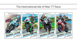  SIERRA LEONE 2018 MNH  TT Race  Michel Code: 9919-9922, Scott Code: 4828, Yvert&Tellier Code: 8045-8048 - Sierra Leone (1961-...)