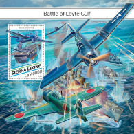  SIERRA LEONE 2018 MNH  Battle Of Leyte Gulf  Michel Code:  9903 / Bl.1488. Scott Code: 4852. Yvert&Tellier Code: 1470 - Sierra Leone (1961-...)