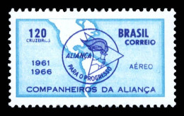 Brazil 1966 Airmail Unused - Aéreo