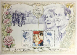 Dominica 1999 Royal Wedding Sheetlet MNH - Dominica (1978-...)