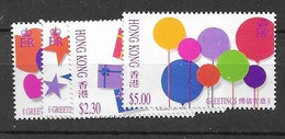 1992 MNH Hong Kong Mi  679-82 Postfris** - Unused Stamps