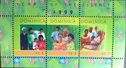 Dominica 1999 Year Of The Family Sheetlet MNH - Dominique (1978-...)