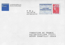 Pap Réponse Beaujard - Fondation De France - Agrément 08P371 - Prêts-à-poster:Answer/Beaujard