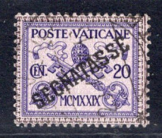 Vaticano (1931) - Segnatasse 20 Centesimi Ø - Taxes