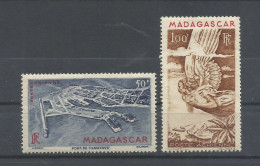 MADAGASCAR   YVERT  AEREO  63/64  MH * - Airmail