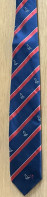 NL.- STROPDAS MET VOGEL LOGO - CL8 AMSTERDAM. BY TRITON BLARICUM. Necktie - Cravate - Kravate - Ties. - Corbatas