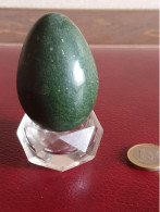 Rare Oeuf De Verdite Longueur 6,4 Cm Poids 179 Grammes - Minerales