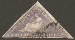 Cape Of Good Hope 1855. 6d Deep Rose-lilac, SG 7b, SACC 7b, - Cape Of Good Hope (1853-1904)
