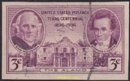 724130 USED ESTADOS UNIDOS 1936 CENTENARIO DE LA INDEPENDENCIA DE TEXAS - Unused Stamps