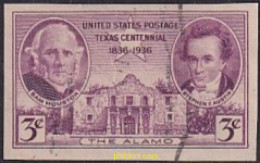 724130 USED ESTADOS UNIDOS 1936 CENTENARIO DE LA INDEPENDENCIA DE TEXAS - Ongebruikt