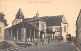 10-AUXON- LA PLACE DE LA MAIRIE - Autres & Non Classés