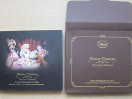 Shanghai Metro Souvenir Ticket Set, Disney Classic Illustrated Moments, Set Of 10, Mint In Folder,see Description - Zonder Classificatie