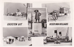 4851      23           Hoek Van Holland, Groeten Uit Hoek Van Holland. 1956. (FOTOKAART)(kaart Uit Album, Links - Hoek Van Holland