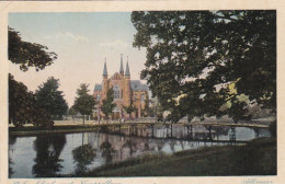 485168Alkmaar, St. Jozefskerk Met Knuppelbrug. (linksboven Een Kleine Vouw) - Alkmaar