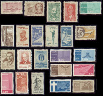 Brazil 1960 Unused Commemorative Stamps - Annate Complete