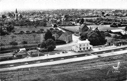 53-CHEMAZE- LA GARE VUE DU CIEL - Sonstige & Ohne Zuordnung