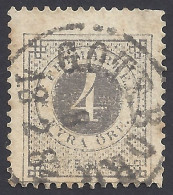 SVEZIA 1872 - Unificato 17 I° - Cifra | - Used Stamps
