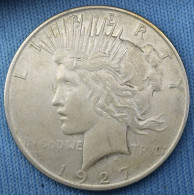 United States / USA • 1 Dollar 1927-D • Peace Dollar • [24-159] - 1921-1935: Peace (Paix)