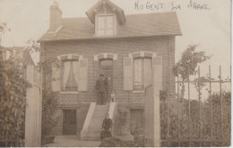 NOGENT Sur MARNE  - Un Beau Pavillon à Localiser ( Carte Photo ) - Nogent Sur Marne