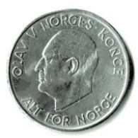 NORVEGE / OLAF V / 5 COURONNES / 1963 - Norwegen