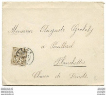 I - 18 - Enveloppe Avec Cachet à Date Peseux 1900 - Covers & Documents