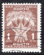 Yugoslavia 1946 Single Stamp For Serbia  In Fine Used - Used Stamps